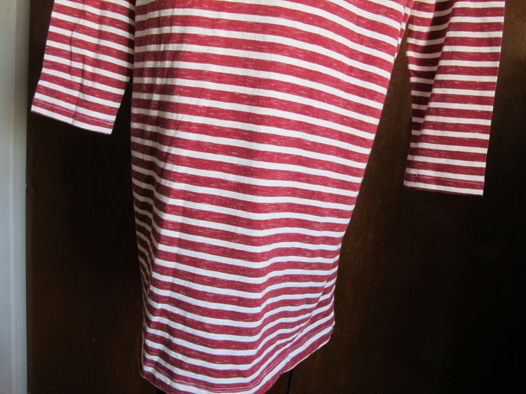 Gap Women's red white stripe dress size XLarge 
