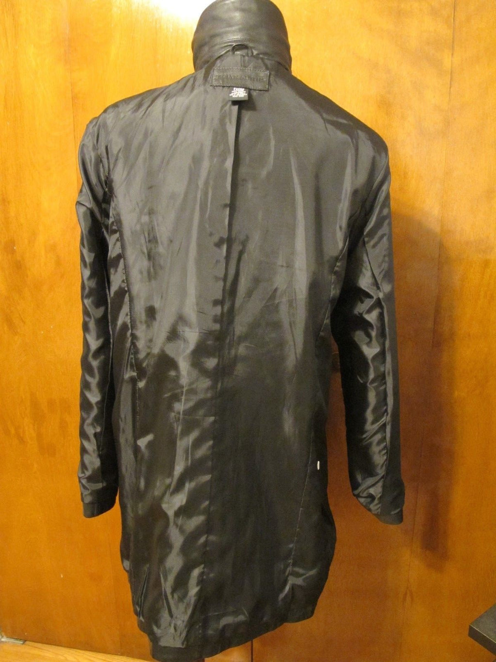 Jaclyn Smith Women's Black Real Genuine Leather Jacket Coat Size Large