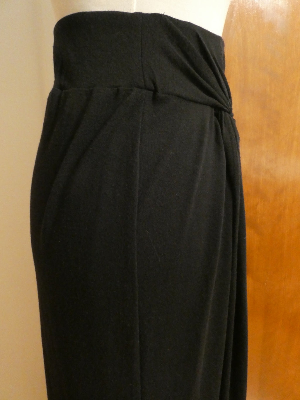 Sonoma Women Black Detailed Maxi Long Soft Skirt Size XSmall New w/Tag