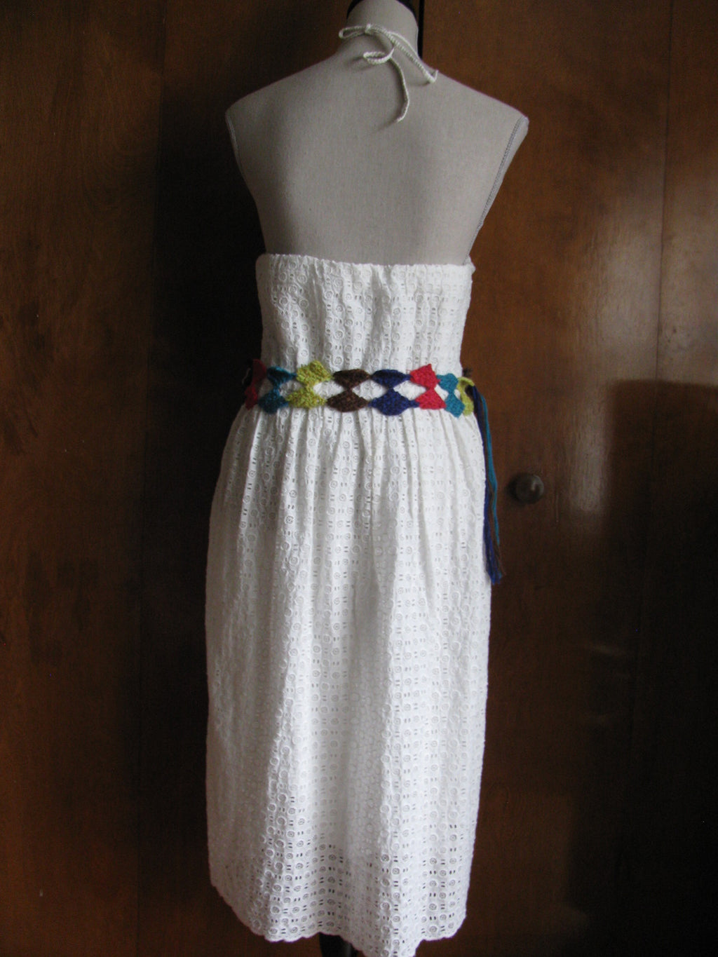 Anthropologie HD In Paris Women White Dress 