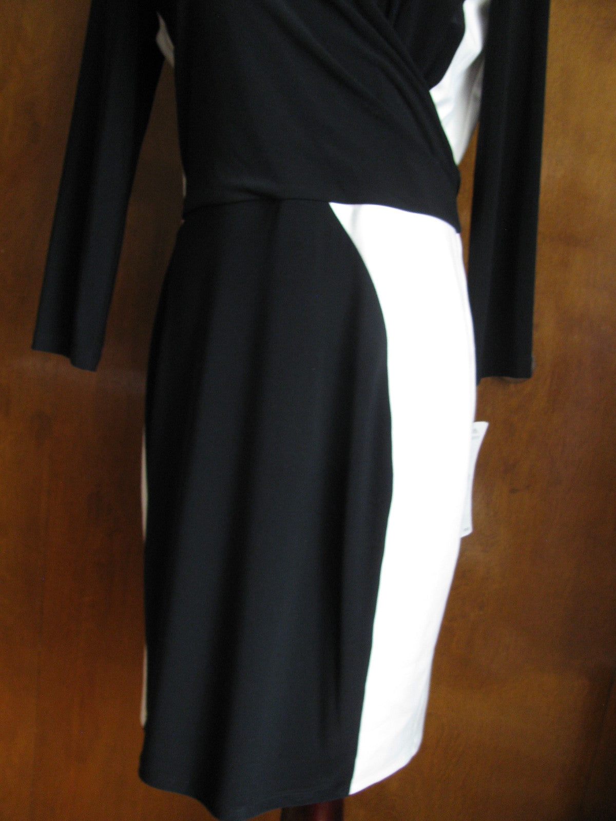 Lauren Ralph Lauren women’s black, white long sleeves dress 10