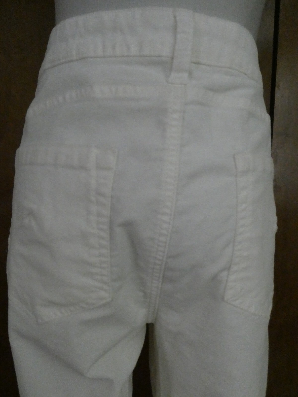 Lauren Ralph Lauren Women’s Winter Cream Slim Straight Leg Mid-Rise Pants 14