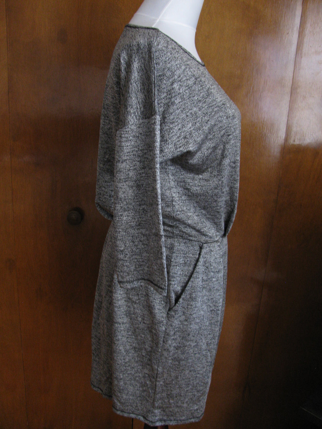 Rachel Roy women's black silver pocketed dress size Medium New