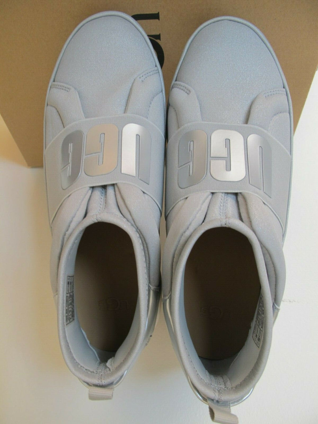 Ugg Australia Women’s NEUTRA Slip On Sneaker Shoes Silver Gray W/1110878