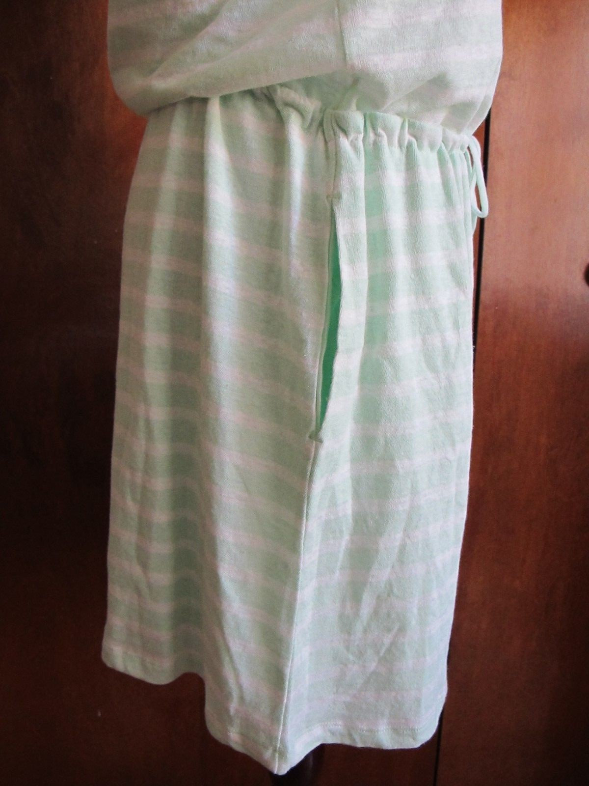 Gap women's stripped cotton linen dress size Medium 