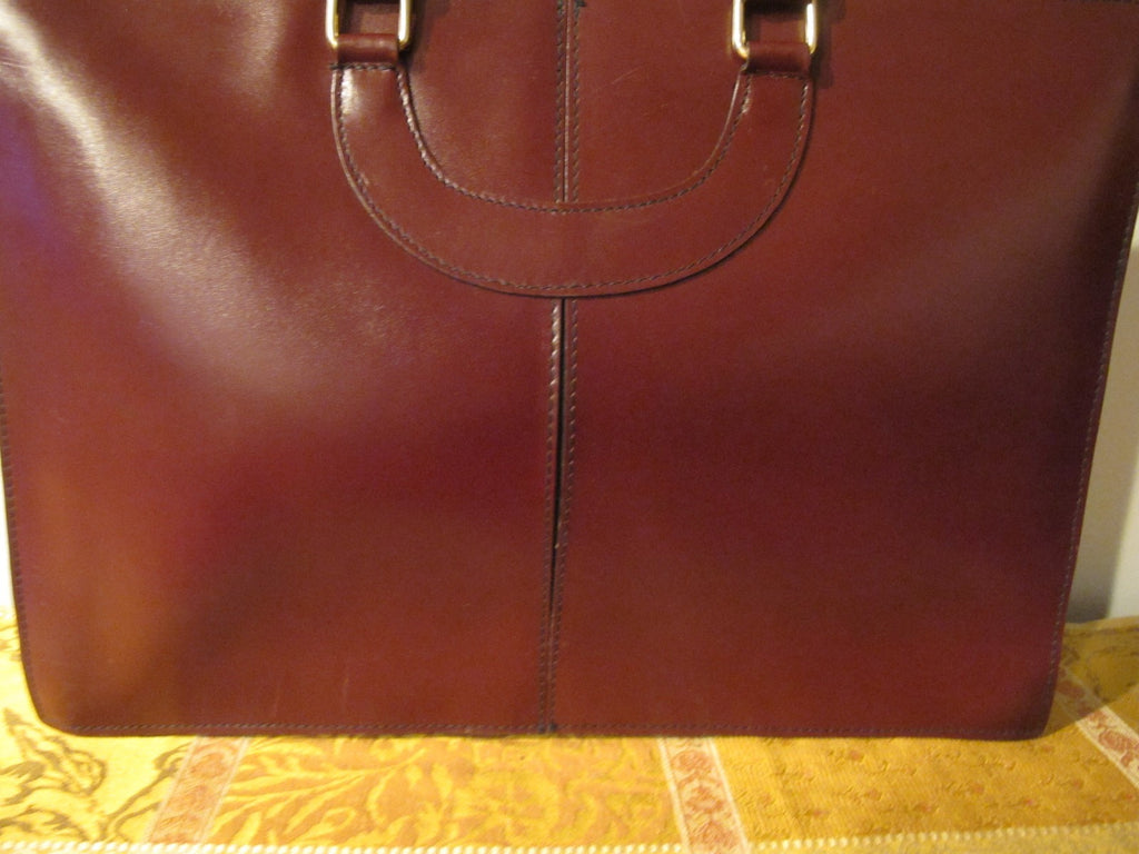 Tresor Fashion Leather Goods Briefcase Handbag New York