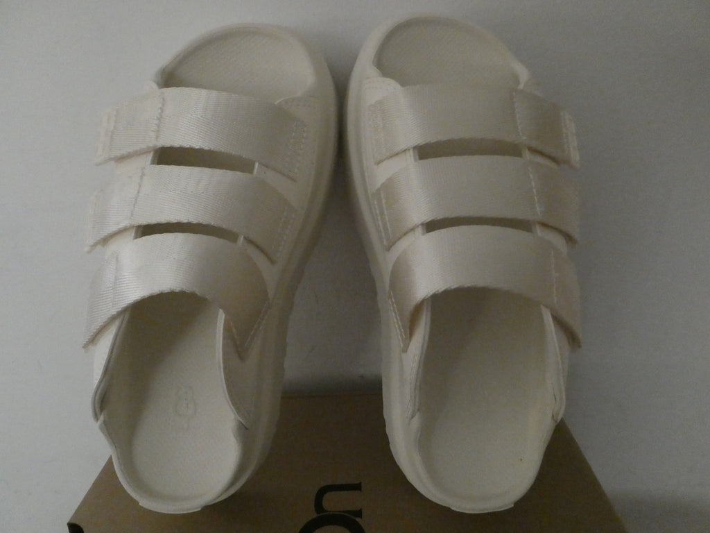 UGG Women Goldenglow Slide JSM White Platform Sandals Sz 5 New in Box W/1167430