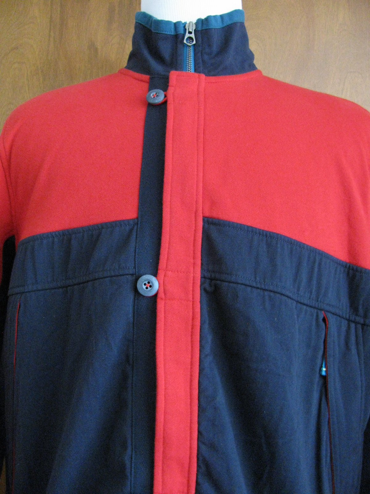 Nautica Jeans men’s red navy seasonal color pullover New