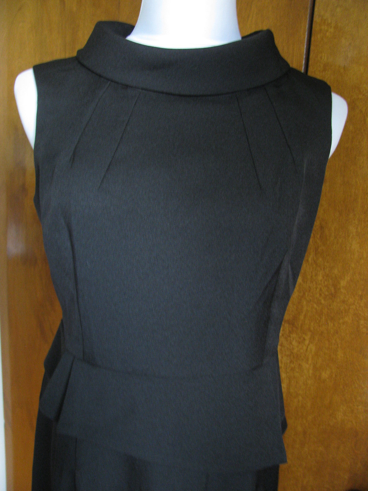  Anthropologie Ruby Belle Women’s black detailed lined dress size 10 NWT 
