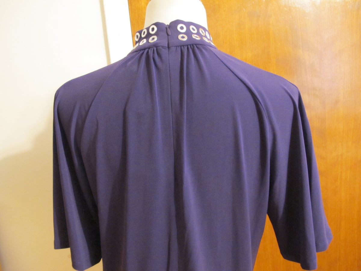 Michael Kors women’s purple detailed top size Medium New