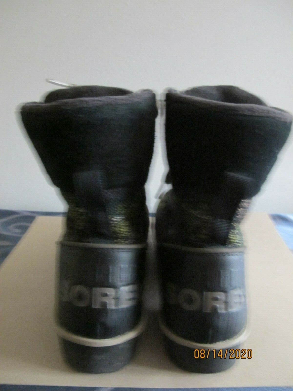 Sorel Women’s Black Multi Color Waterproof Boots Size 8 Fits 7.5