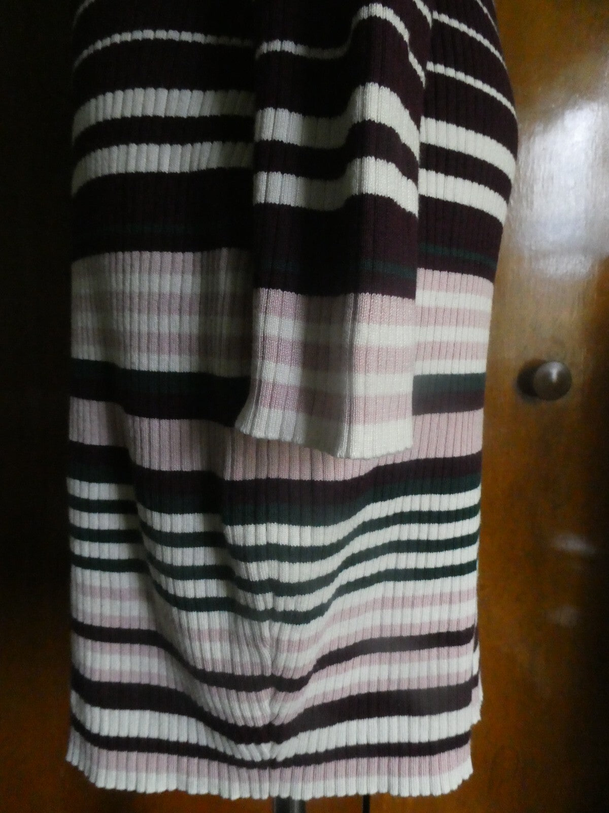 No Boundaries Juniors XXL-19 Colored Sweater Dress Cut Front Stretch Long Sleeve