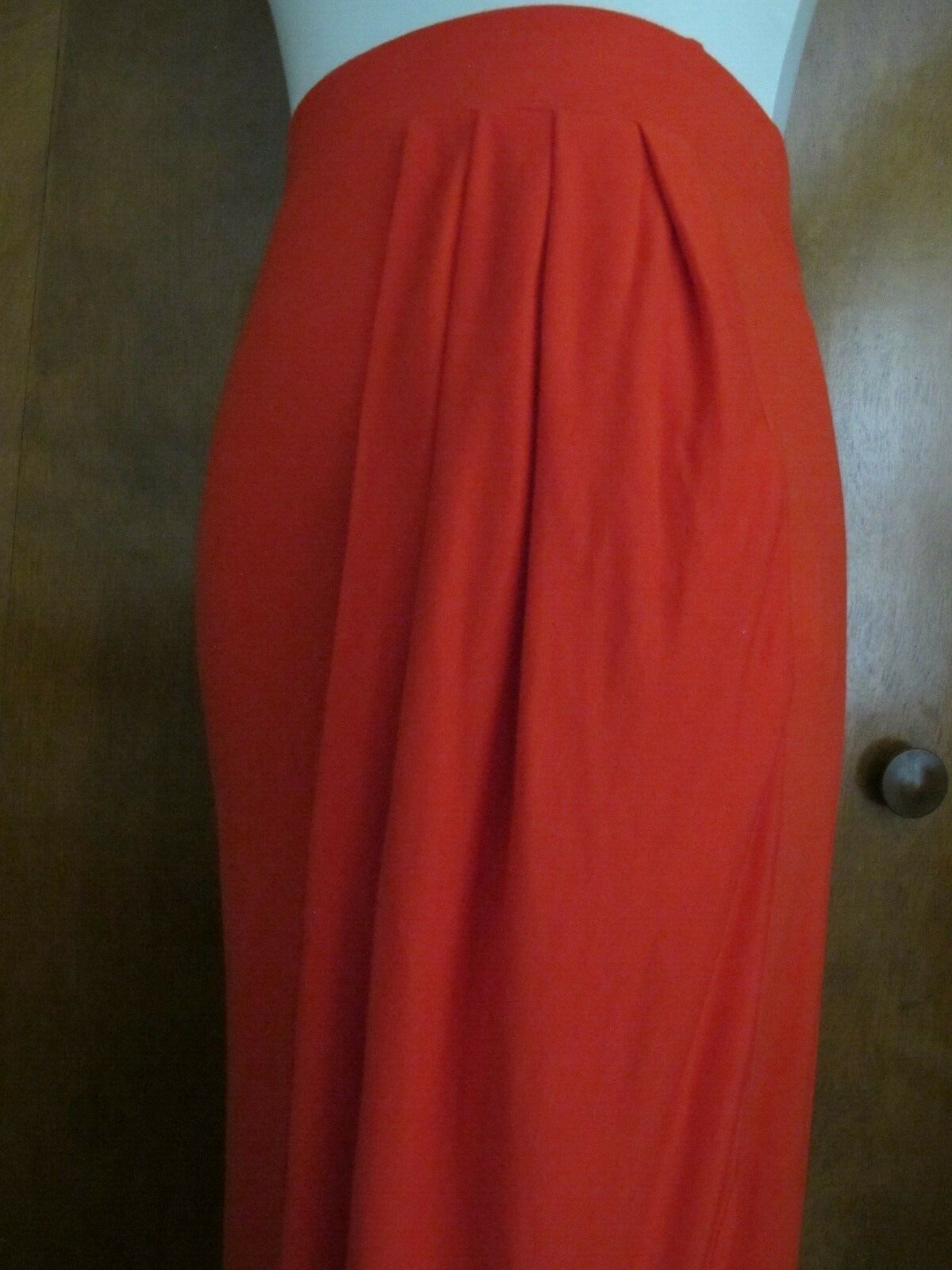Armani Exchange women's red maxi rayon skirt x-small/thin and petite