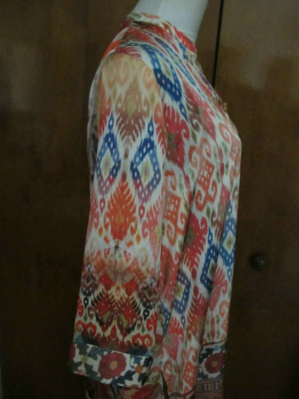 Lime Light Women’s Multicolor Tunic Top Or Swim Cover Medium