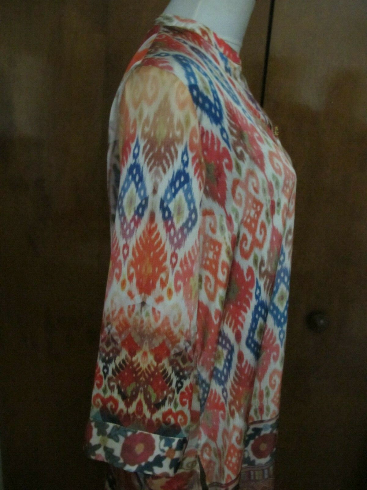 Lime Light Women’s Multicolor Tunic Top Or Swim Cover Medium