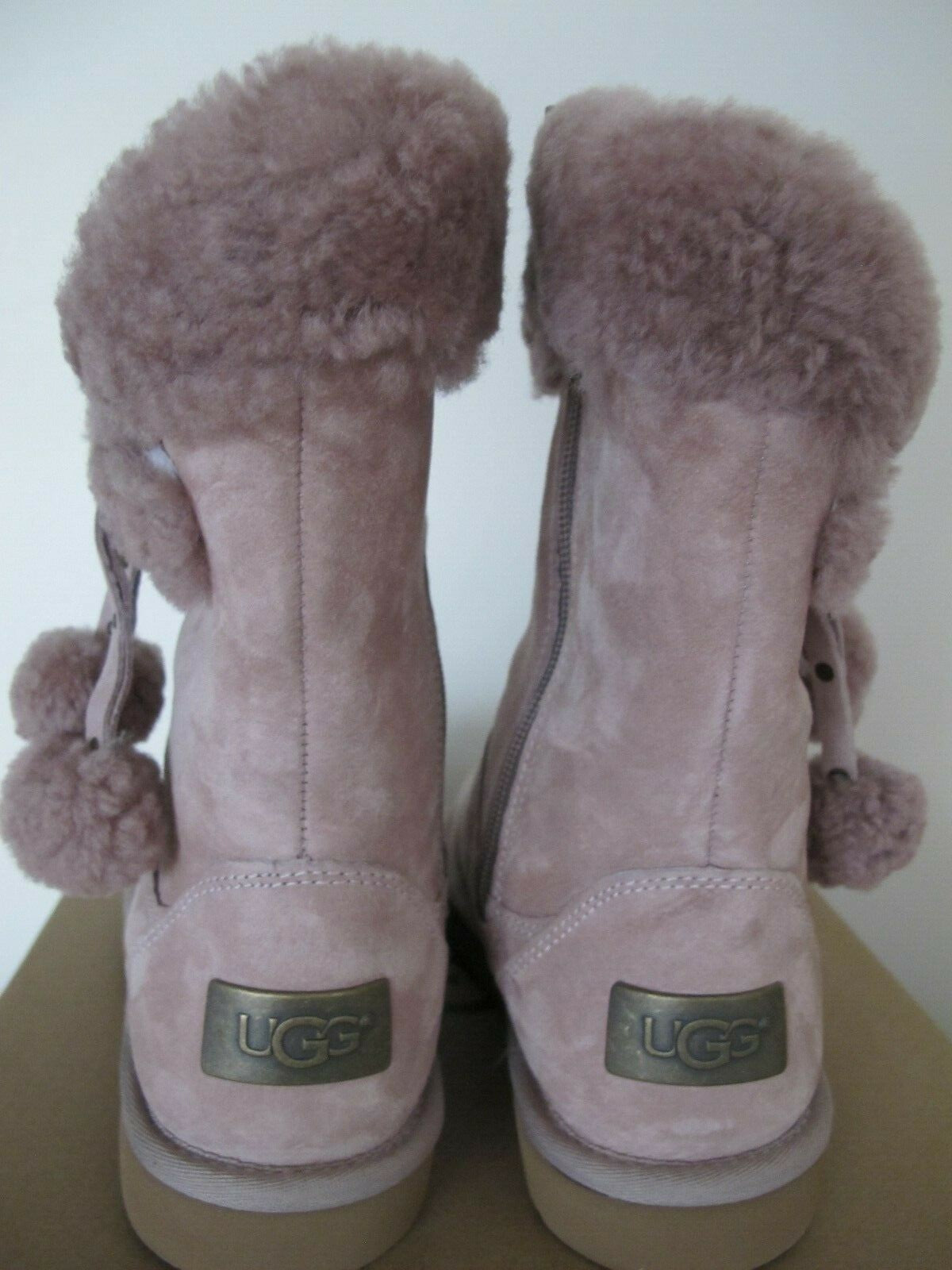 UGG Plumdale Cuff Short Boots Pink With Zipper Women’s Size 5 New