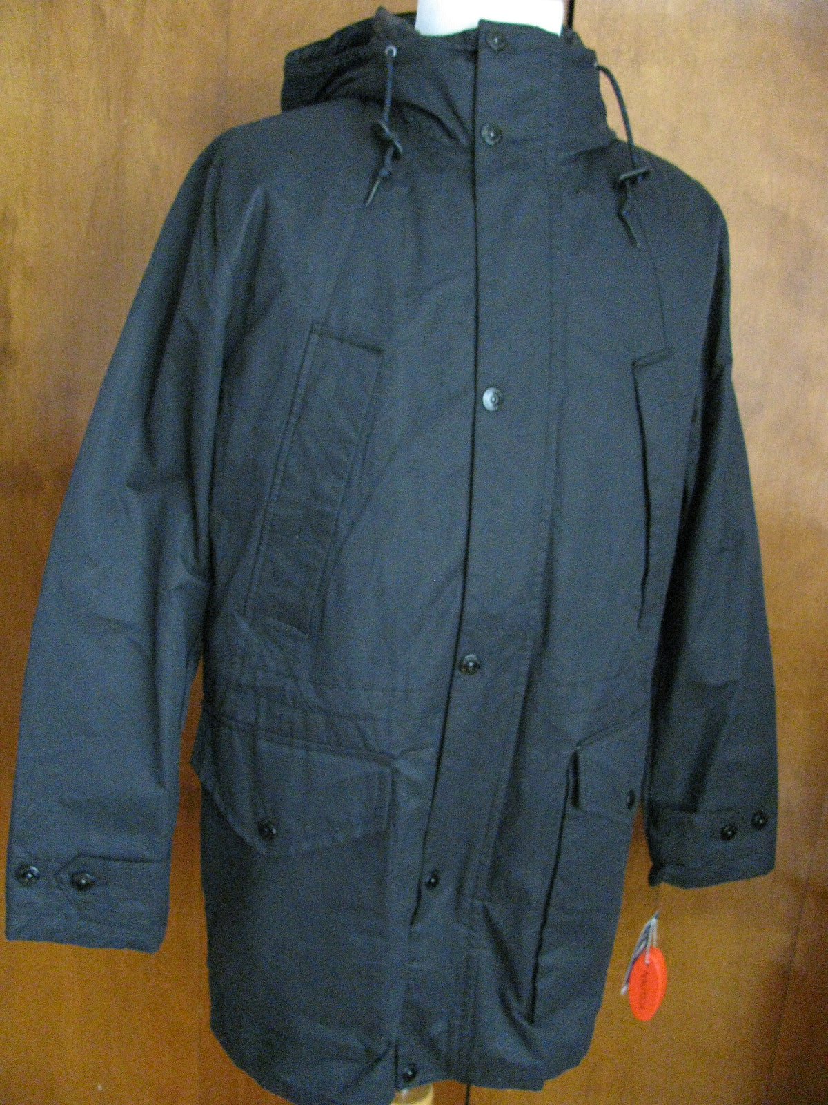 Nautica Men’s Black Hooded 2-pcs Winter Coat New