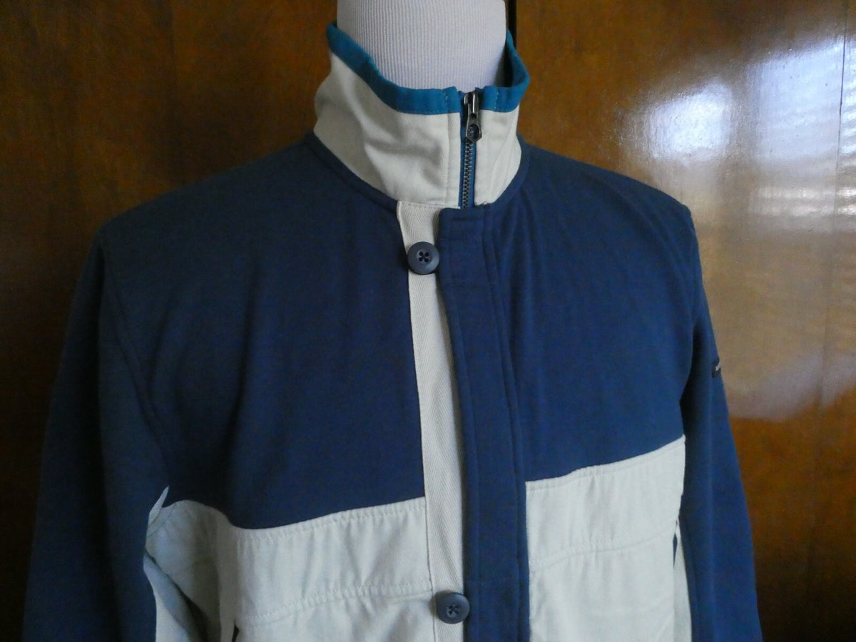 Nautica Jeans men’s lapis blue a seasonal color soft flannel pullover New