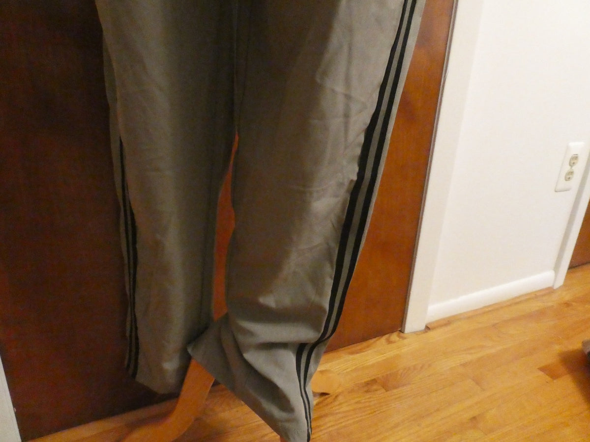 NBA Olive Green Walk Off Jogger Pants Men’s Large Athletic Track Pants Zip Hem