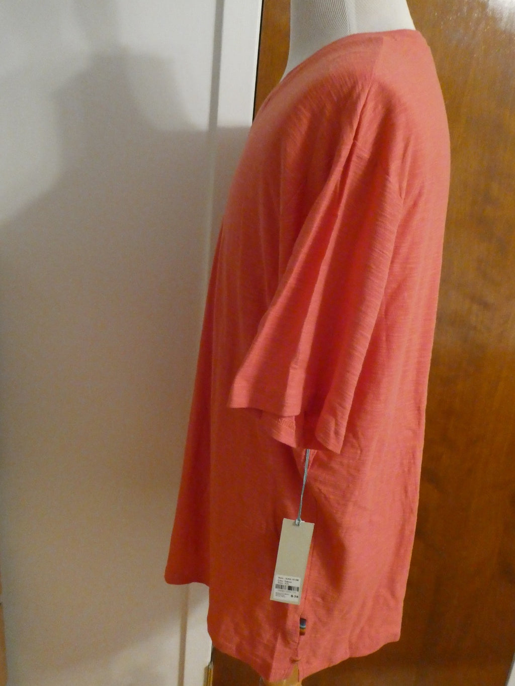 Colours Alexander Julian men’s soft 100% cotton t-shirt salmon size 2XL NEW