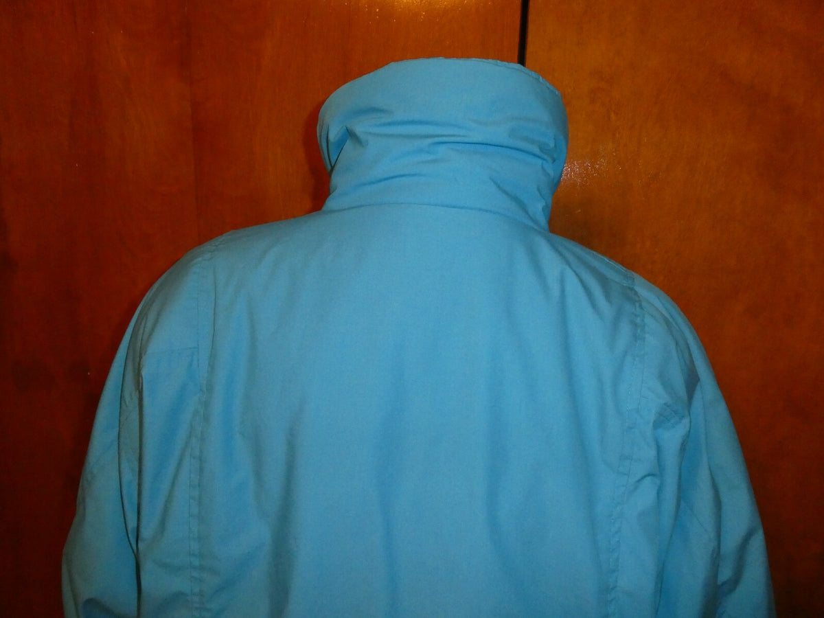 JAKO Women's Blue Down Puffer Winter Detailed Coat Jacket Medium