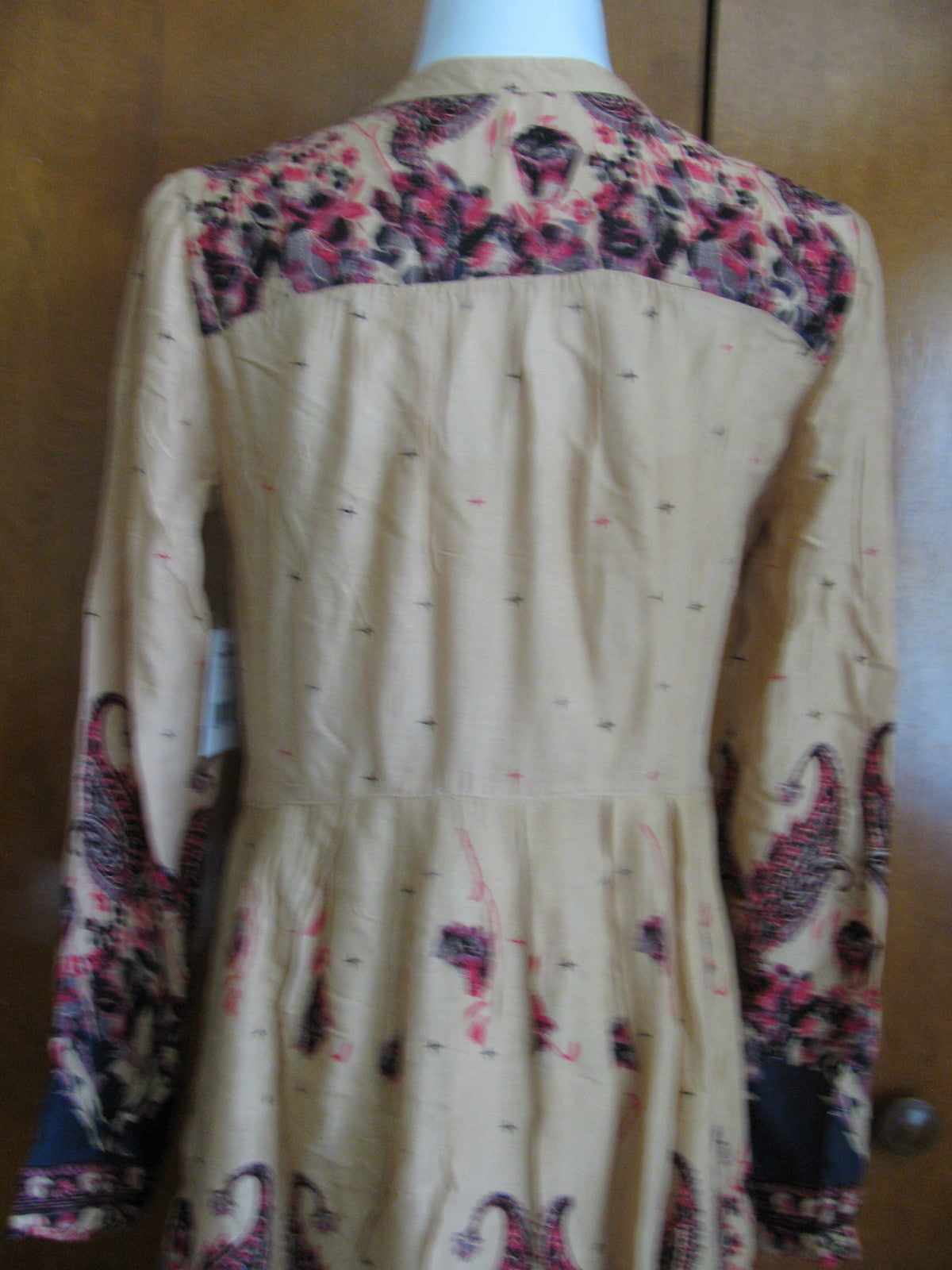 Free People Women's Gold Combo Dress Xsmall