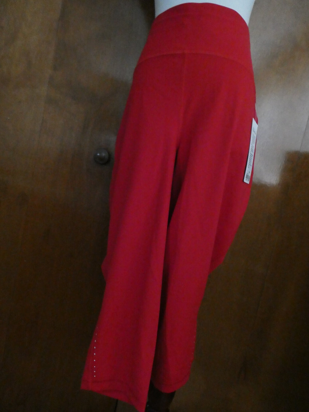Lululemon Women's Red Swift Speed HR Crop 21” Run Leggings Size 20