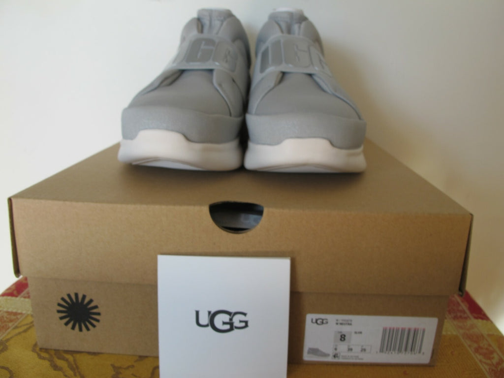 Ugg Australia Women’s NEUTRA Slip On Sneaker Shoes Silver Gray W/1110878