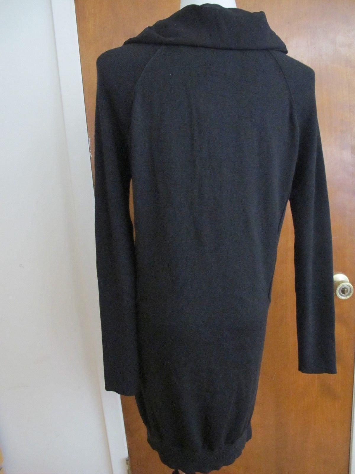 Design History Women's Black Stylish Sweater Dress Size Large NWT