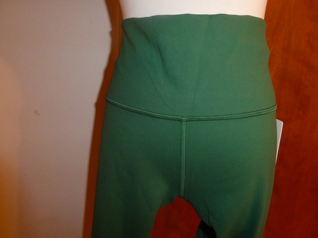 Lululemon Wunder Train Running Green Pants Tight 25"