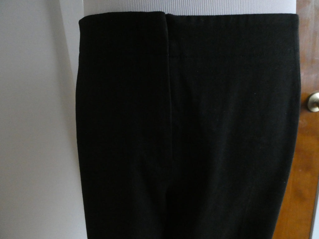 Talbots Black Cropped Dress Pants Size 18W