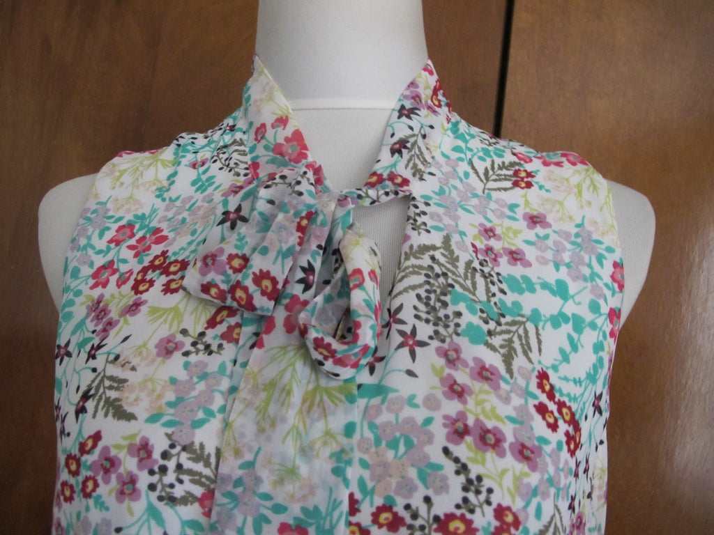 New York & Company Women’s Multi Color Embroidered Dress Size Large NWT