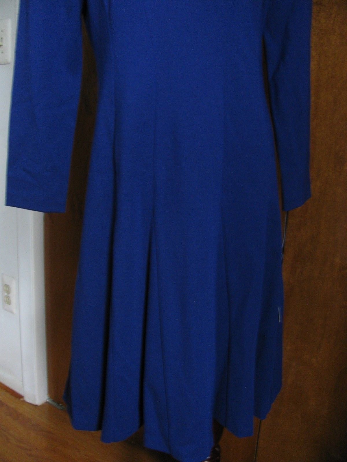 Ralph Lauren women’s stylish A-line cannes blue NWT detailed dress size 12