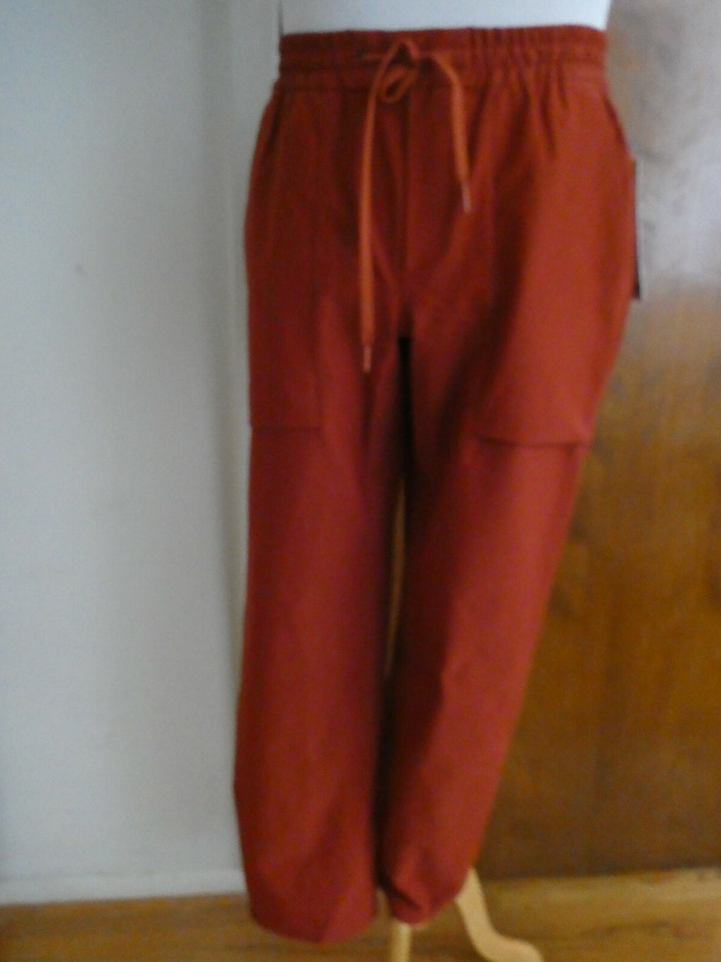 Lululemon Men's Aztec Brick Bowline Pants Utilitech Stretch Chino Jogger 