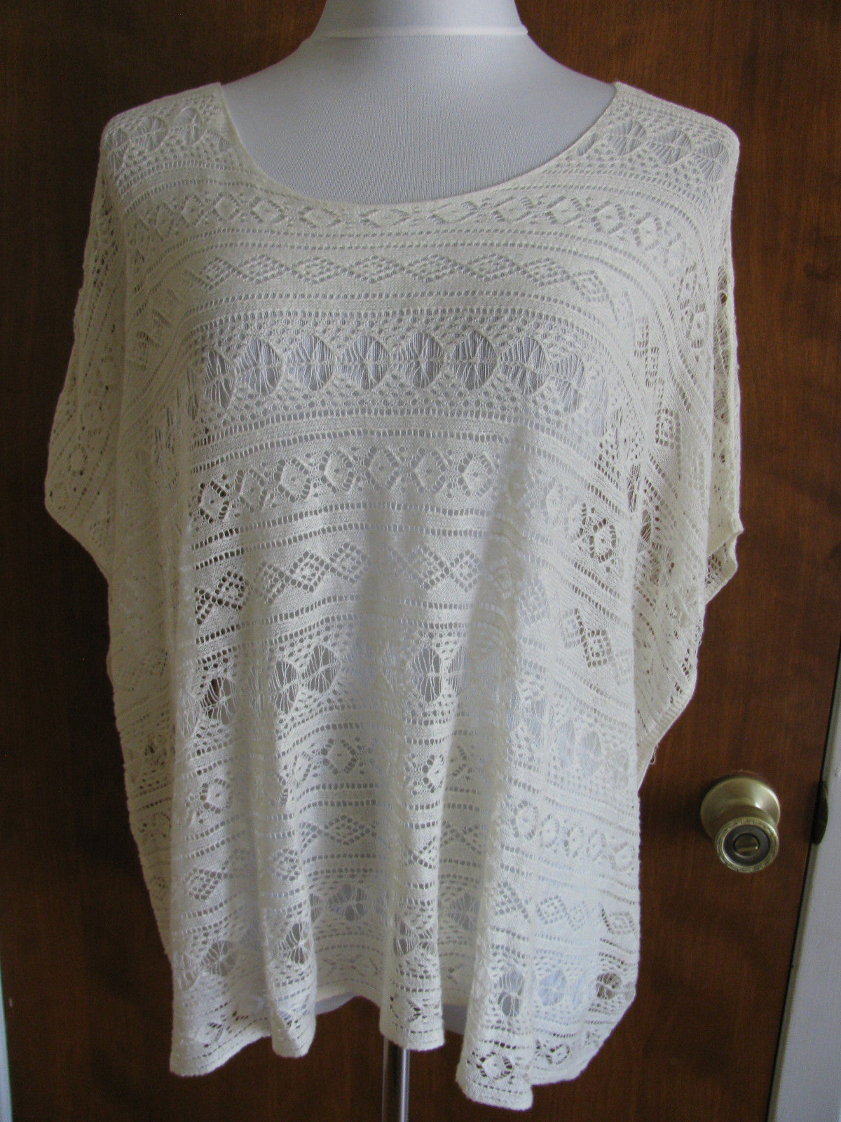 Denim & Supply women's cream linen top New