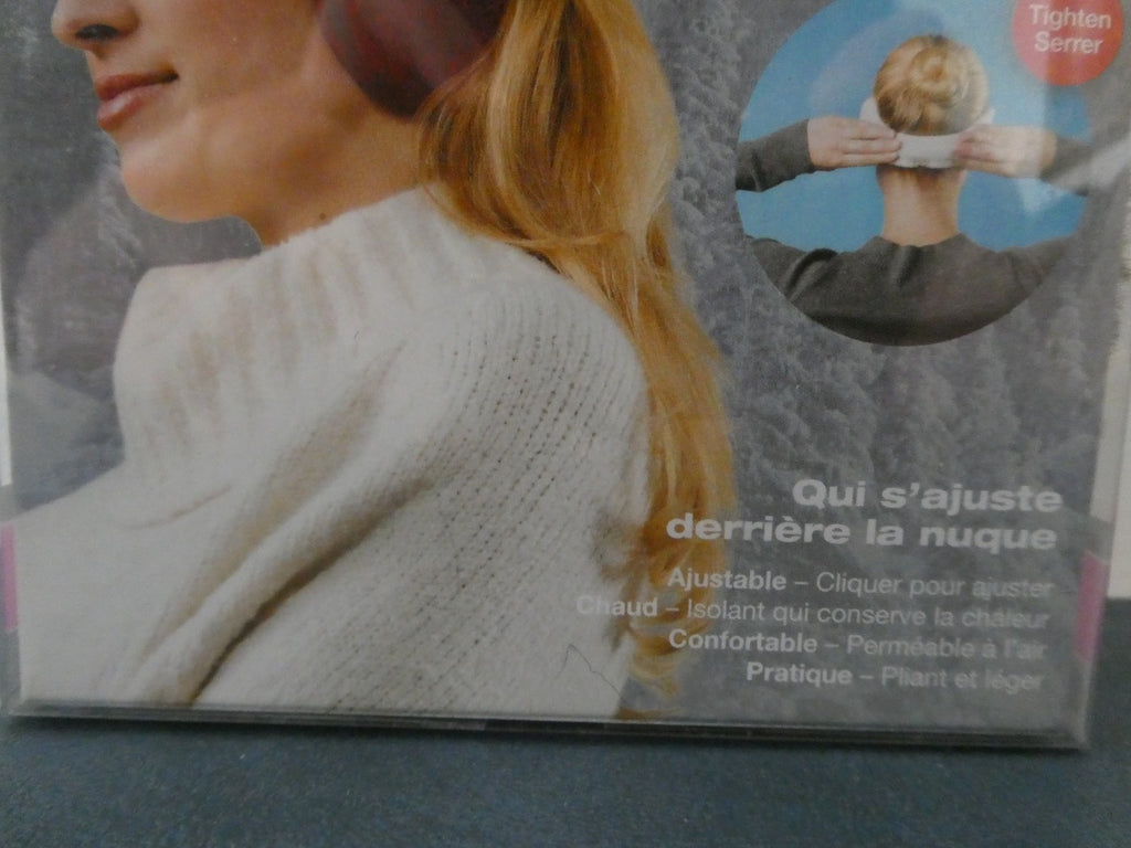 180s Winterlude women cozy fleece ear behind the head brown adjustable one size