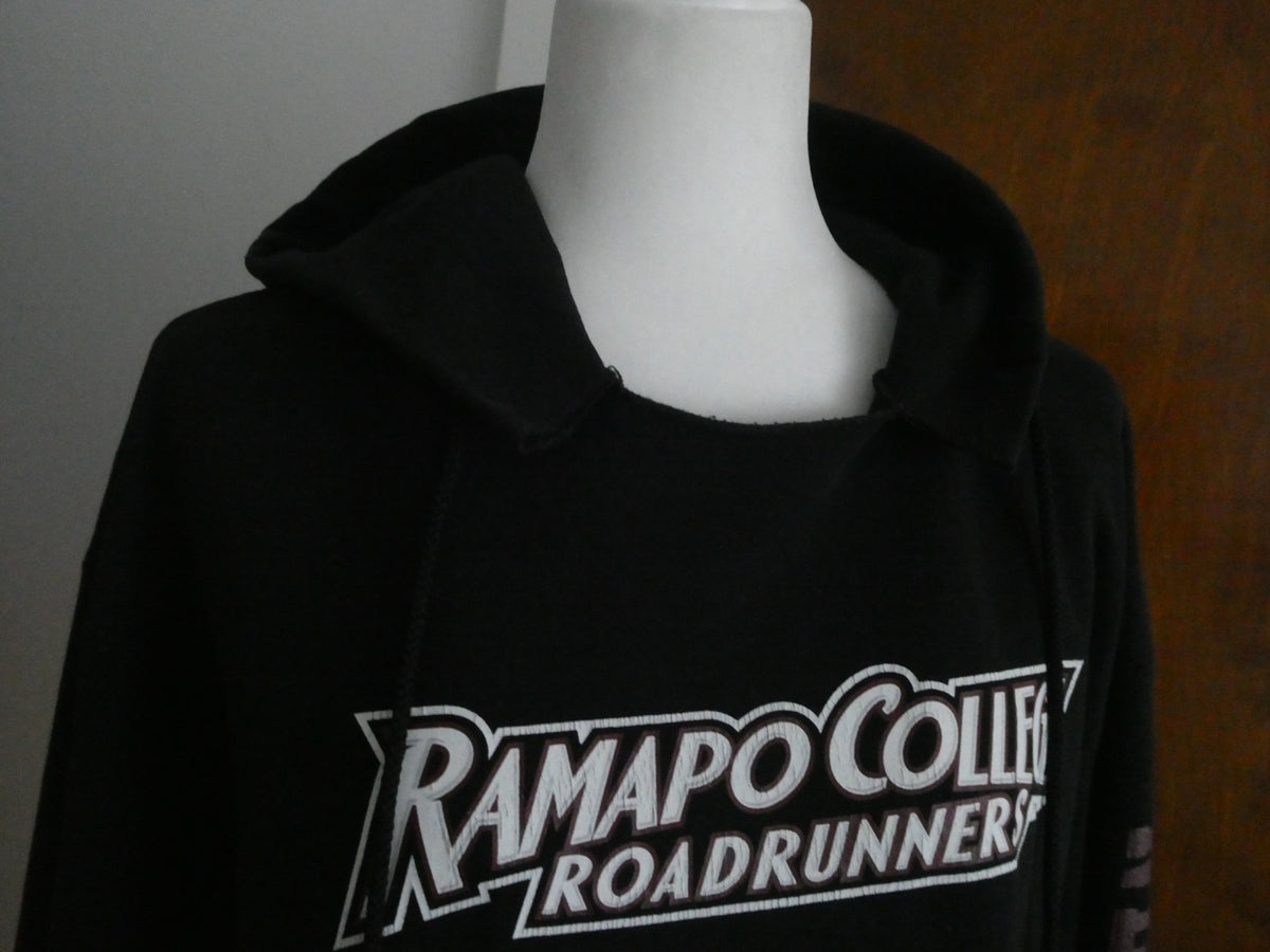 Champion Eco Authentic Ramapo College Roadrunners Hoodie Black XL Pullover