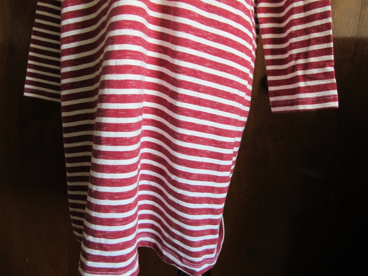Gap Women's red white stripe dress size XLarge 