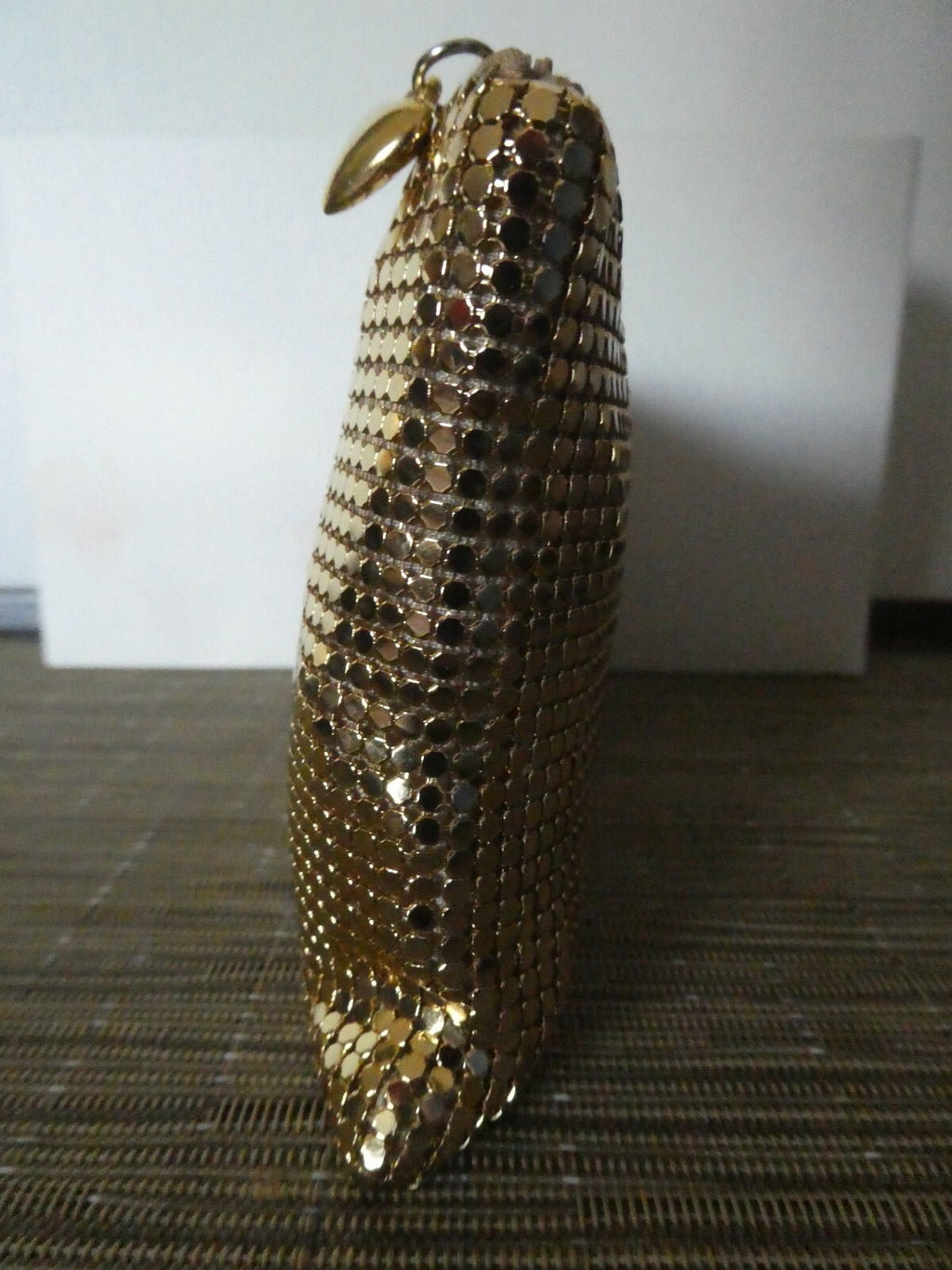 SCOOP Mesh Gold Evening Zippered Wallet NYC