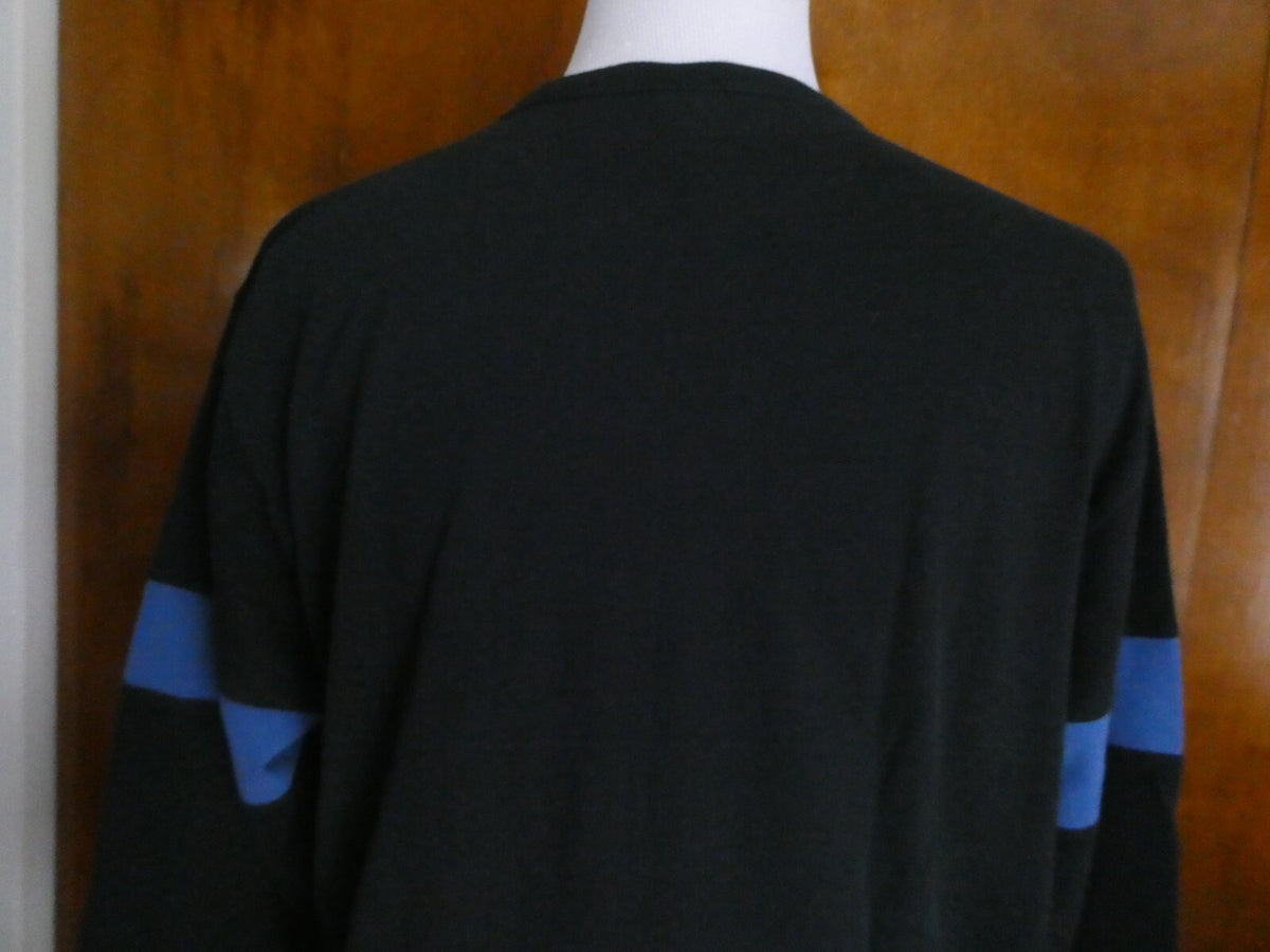 Gap men’s navy long sleeves soft cotton crew neck shirt size XL
