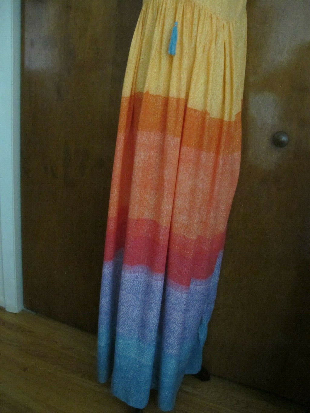 Anthropologie FEATURING THE ART WORK OFCARLA WEEKS Summer Rayon dresses