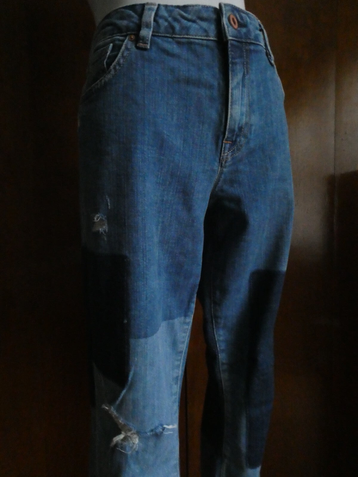 Tommy Hilfiger Women's Distressed Legging Jean Pants multicolor size 12 Regular