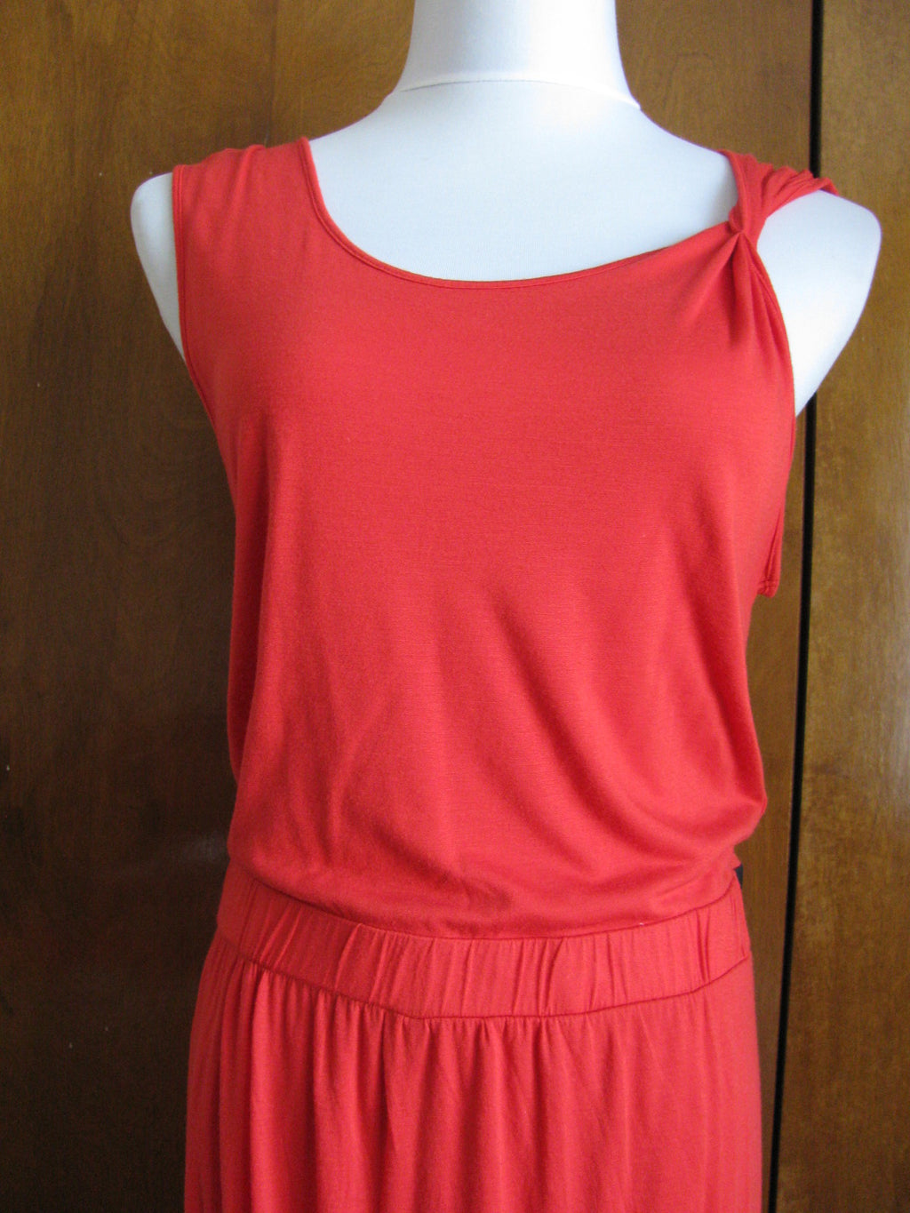 Theory Women's Modal Red Dress New
