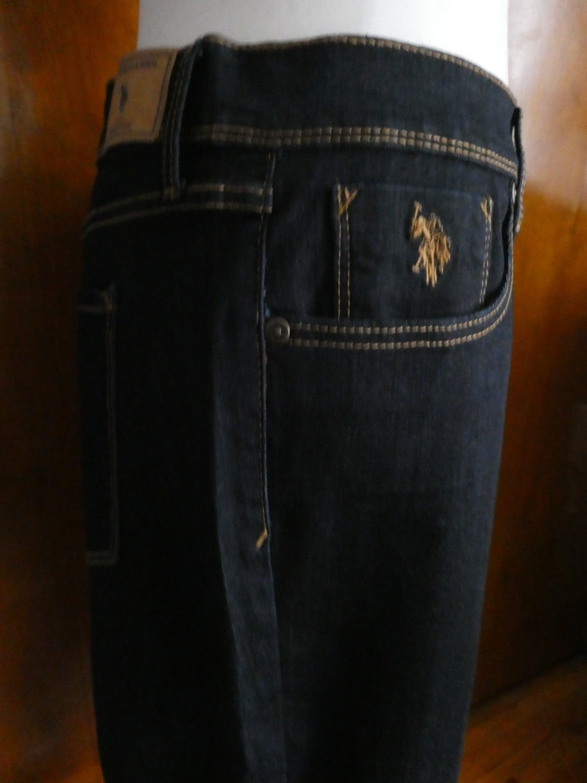 U.S. POLO ASSN. Women Jeans Size 14 Regular (Tagged 16) Skinny Mid Rise NWT