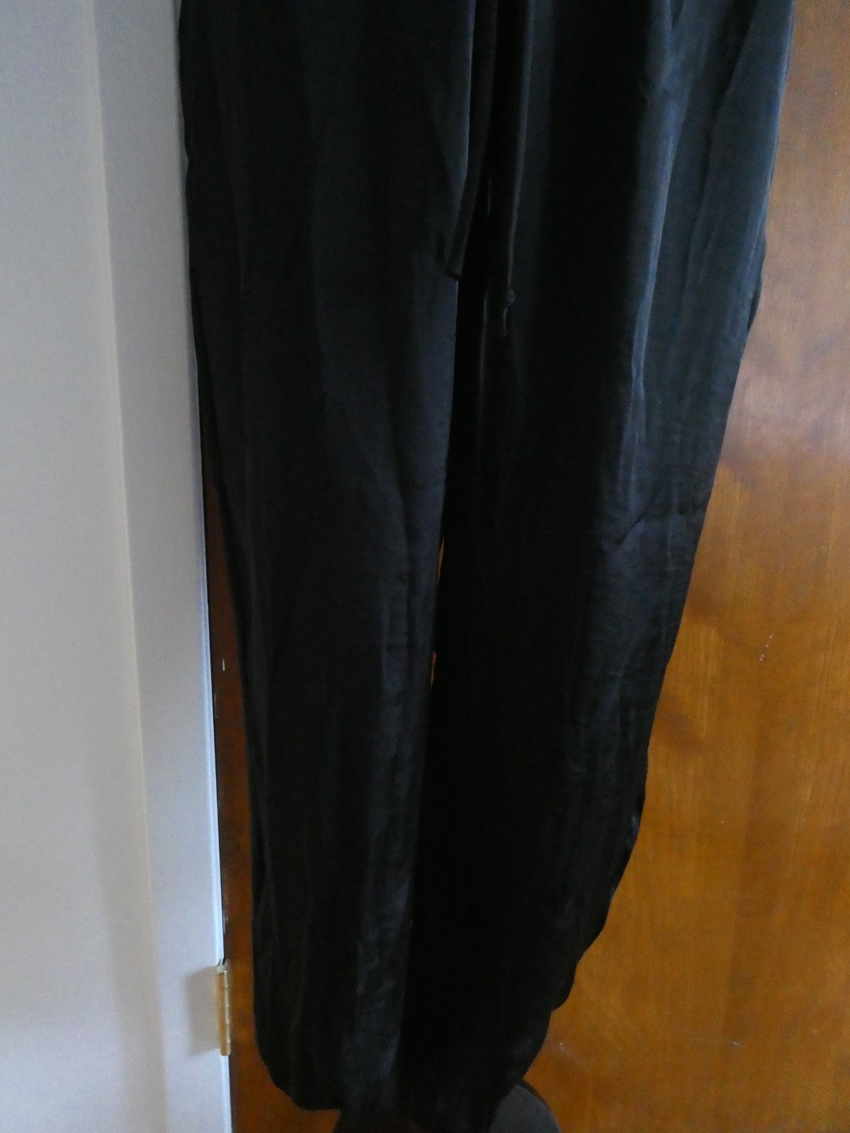 Anthropologie Dolan Left Coast Collection Black Jumpsuit Small Made Side Pockets
