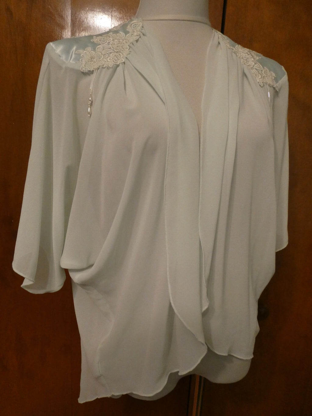 Hilton women's light blue evening tunic top size 10 Australia