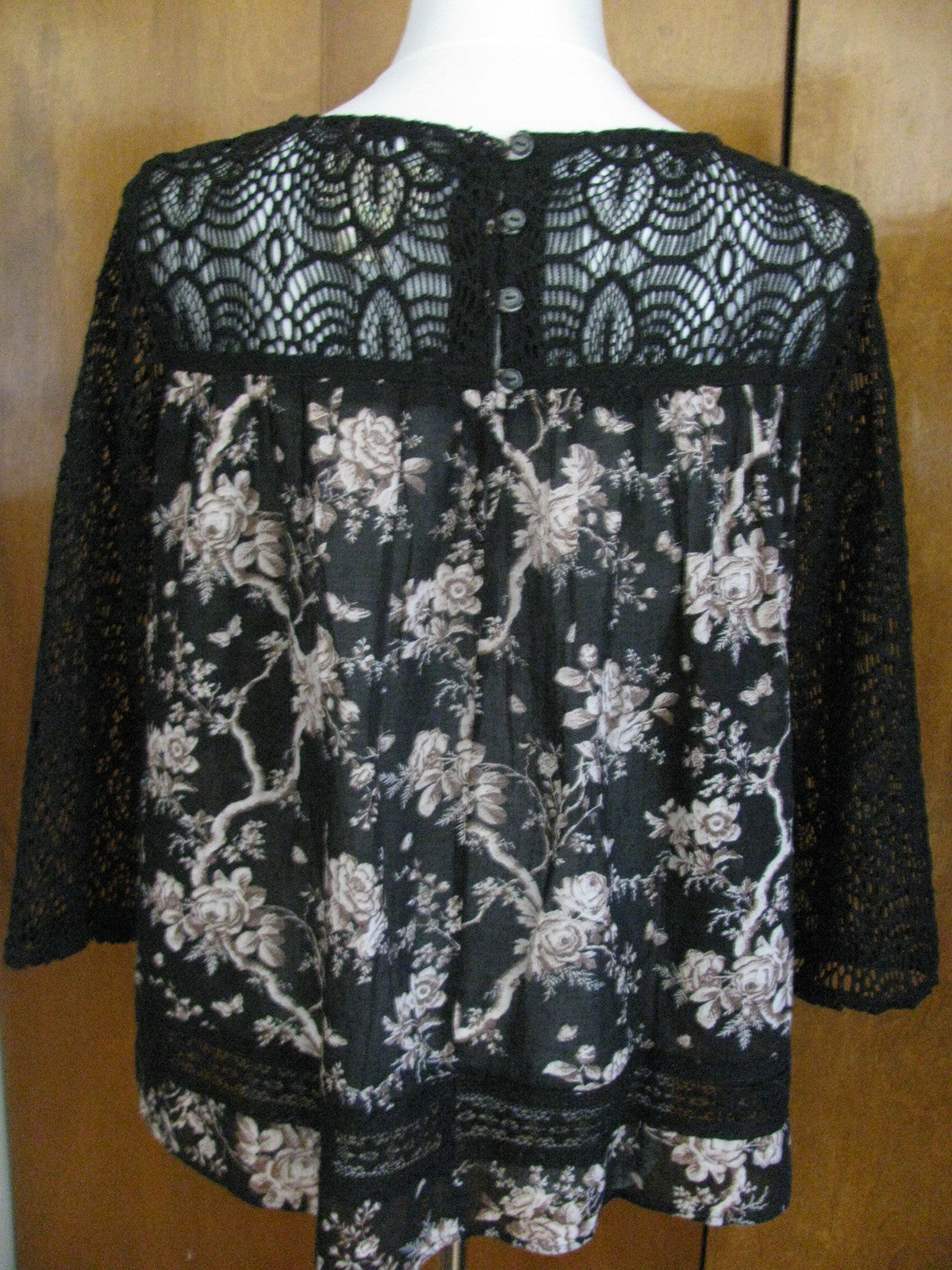 Ralph Lauren Denim & Supply women's multi color cotton crafted top Large New