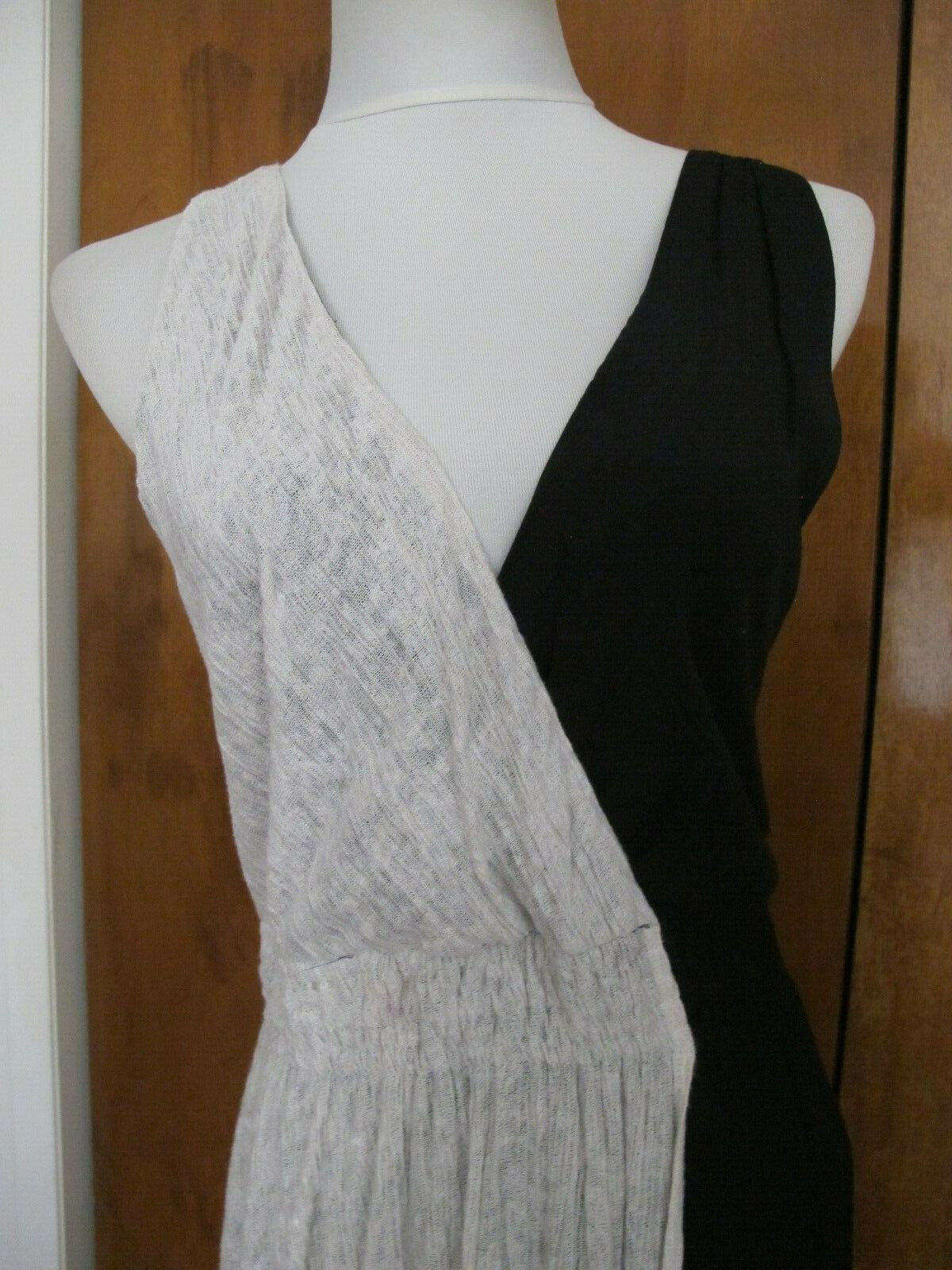  Anthropologie Maeve women’s black noir lined evening dress size large NWT 