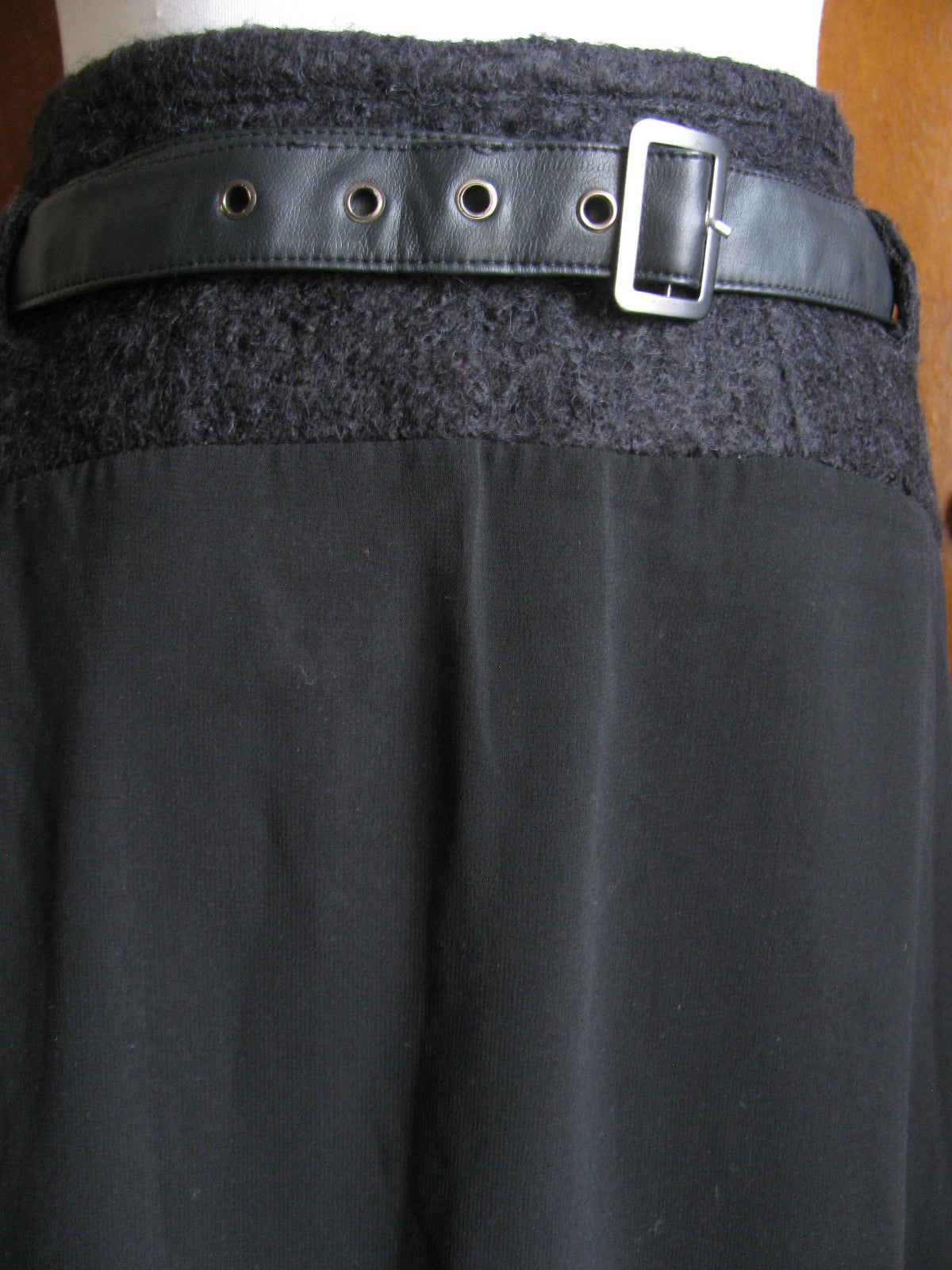 W118 by Walter Baker Women's  Black A Line Partially Lined Skirt New