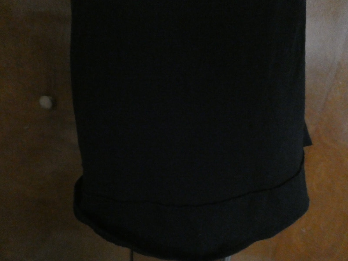 Free People women's black pullover 100% cotton strap top size Medium